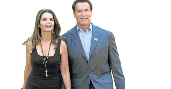 nl film yldz ve eski California Valisi Arnold Schwarzenegger&#8217;n, drt ocuunun annesi, ei Maria Shriver&#8217;den evlerinde alan bir kadn grevliden olan gayrimeru ocuu nedeniyle ayrld ortaya kt