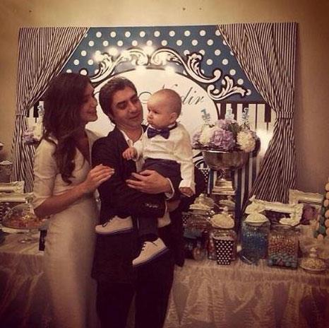 &#8220;Kurtlar Vadisi&#8221;nin Polat&#8217; Necati amaz, Ekim 2013&#8217;te dnyaya gelen olu Ali Nadir&#8217;in bir fotorafn ilk kez sosyal medyada paylat.