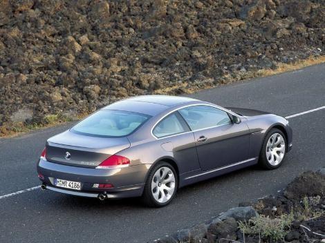 Alian<br>         arkc Alian120 bir Euro&#8217;luk BMW 6.45 Coupe kullanyor.