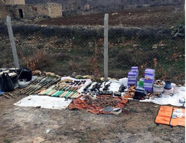Uludere'de yaplan operasyonda, bir makineli tfek,  kalanikof piyade tfei, iki keskin nianc tfei drbn, 42 keskin nianc tfei arjr, 615 keskin nianc tfei fiei, 240 makineli tfek fiei ve be anti personel mayn ele geirildi. Van Edremit krsalnda, iki kalanikof piyade tfei, be piyade tfei arjr, 113 fiek ile iki el yapm patlayc ele geirildi.