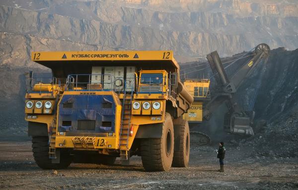 Dev tayc yeryznn en byk maden havzalarna bapiq Sibirya&#8217;da bulunan Kuznetsk kmr madeni blgesinde kullanlyor.