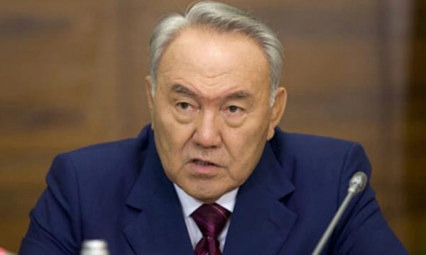 Kazakistan'n Bakan, Nursultan Nazarbayev.