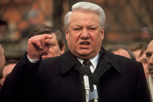 Rusya'nn eski bakan, Boris Yeltsin.