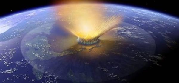 Bir kuyruklu yldz ile paralarnn Kuzey Yarmkre'de be byk kraterin oluumuna ve belki de Triasik Dnem'in sonunda Dnya zerinde kitlesel bir soy tkenmesine yol am olabilecei sanlyor.