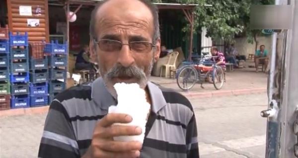 Bu buz satcsnn haftalk geliri ise  yaklak 3.000 TL.