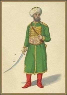 <b>Azaplar:</b> Azab veya azap, Osmanl� devletinde �o�unlukla garnizon askeri olarak g�rev yapan bir askeri birim. S�zc���n anlam� "bekar erkek"tir. Hen�z evlenmemi� gen� erkekler azab yaz�labilirlerdi.G�n�ll�lerden olu�an yayalard�r. Sava�ta ordunun en �n�nde yer al�rlard�.