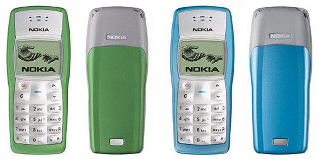1- Nokia 1110 Satlan rn adeti: 250 milyon