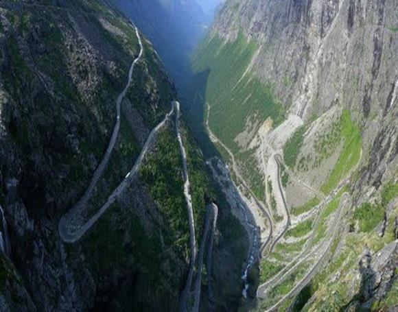 Trollstigen yolu - Norve