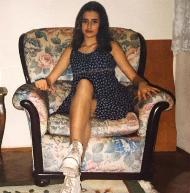 te Emina Sandal'n yllar nceki hali...