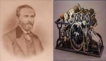 William Bullock<p>  William Bullock, 1863 yılında matbaa sanayisinde hızı ve etkinliği nedeniyle devrim olarak karşılanan döner parçalara sahip matbaayı icat etti.