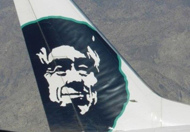 Alaska Airlines - Alaska yerlilerini temsil eden bir yz