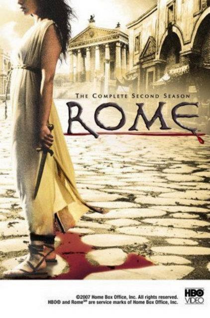 17- Rome: HBO yapm bir televizyon dizisi. Golden Globe ve Emmy dlleri dahil birok dle aday gsterilmi bu mini dizinin ilk sezonu 12 blm srd. kinci sezonu 14 Ocak 2007 tarihinde balad. Trkiye'de ilk sezonu CNBC-e kanalnda yaynland.