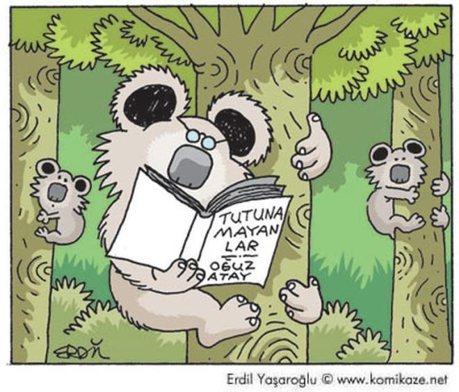 Vedat zdemirolu seti...<br>  Muhlis Bey ve Yavlum Mithat, absrt mizah halkla tantran bal bana bir ekol oldu.<br>    Erdil Yaarolu sayesinde hayvanlar leminin i dnyasn reniyoruz.