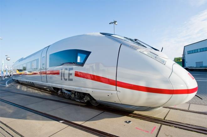 TCDD Genel Mdrl tarafndan Alman Siemens firmasna yaptrlan yeni ok yksek hzl tren setlerinden ikincisi de teslim edildi.