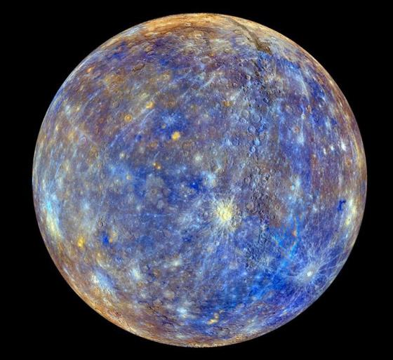 Merkr gezegeninin imdiye kadar ekilmi en net grnts.