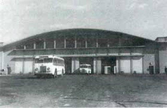 1957 - Topkap Garaj (80 otobs kapasiteli) hizmete ald.