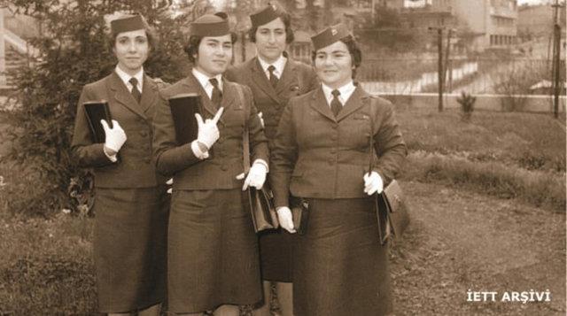 1960 - Kadro tanmlar "hostes" olan ve arlkl olarak ili blgesinde grev yapan bayan biletiler