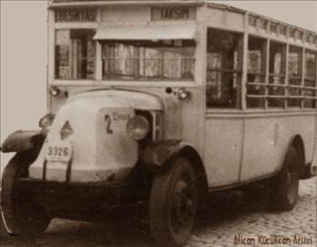 1931 - Beyazt-Taksim arasnda hizmet veren hat Taksim-Beikta hattna evrildi.