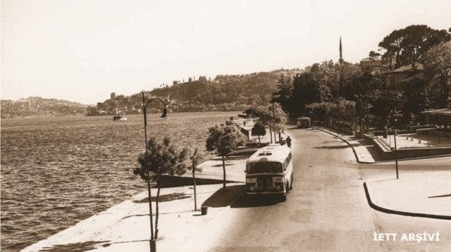 1956 - Emirgan otobs Saryer sahil yolunda