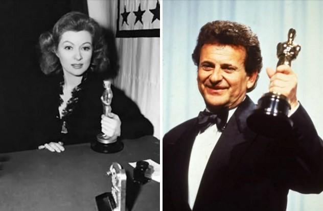 24. Oscar Treni&#8217;ndeki en uzun konumay 5 dakika 30 saniye ile 1942 ylnda Greer Garson, en ksa konumay ise 3 saniye ile 1991&#8217;de Joe Pesci yapt.