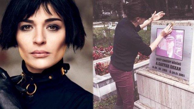 Gonca Vuslateri, 2001 ylnda Diyarbakr Emniyet Mdr'yken urad suikastte hayatn kaybeden Gaffar Okkan'n mezarn ziyaret etti. Ziyaret srasnda ektirdii fotoraf Instagram&#8217;da paylaan Vuslateri, yazd mesajla bilinmeyen bir ba aklad..