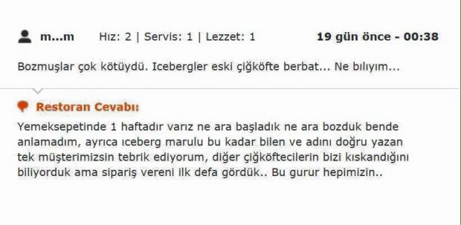 te verdii cevaplardan bazlar..