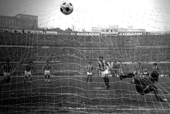 Galatasarayl Fatih Terimin penalt gol, 1978.