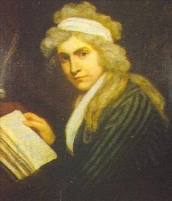 Mary Wollstonecraft 1759-1797 Feminizm kavramndan ilk bahsedenlerden biri olan yazar,&#8216;Kadn Haklar&#8217;nn yasalamas fikrini ortaya att.