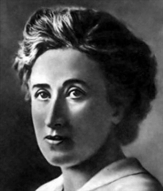 Rosa Luxemburg 1870-1919 Sosyalist bir Almanya iin alrken Alman askerleri tarafndan ldrlen Markist politikac.