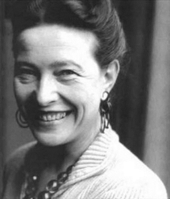Simone de Beauvoir 1908-1986 kinci nesil feminizm dalgasn balatan varoluu Fransz yazar
