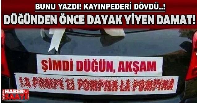 Damat densizin teki olunca..