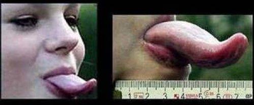 Dnyann en uzun dilli insan.