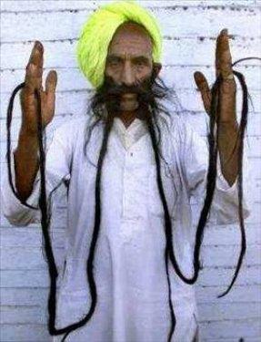 Dnyann en uzun by olan adam.