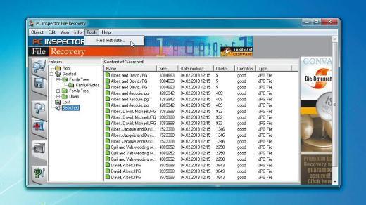 <p><b>PC INSPECTOR FILE RECOVERY</b></p>    PC Inspector File Recovery, yaptm testlerde iyi bir i kard. Hem FAT hem de NTFS srclerdeki tm kayp dosyalarn yerini tespit etti. Dosyalar basit bir klasr grnmnde sralanyor ve basit arama aracyla isme gre arama yapmak da mmkn. Program dosyalar yerel srclere veya a srclerine kaydedebiliyor.     <p>Tabii ki bu noktaya gelmek biraz zaman alabilir nk arayz, sol tarafta aa uzayan bir sr sekmeyle kafa kartryor. Nasl kullanacanz renmek iin USB bellek veya nemsiz bir diskle altrma yapmanz neriyorum.</p>     Dosyalarn metin olarak n izlemesini grebiliyorsunuz ama JPEG dosyalarnn grsel n izlemesini grememek biraz tuhaf. PC Inspector File Recovery, kurtarma motoru iin vgy hak ediyor ama programa iyice hkim olmak iin biraz almanz gerekiyor.