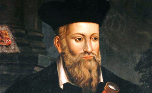 Bu kahinlerden birisi ismini belki yzlerce kez duyduumuz Fransz Nostradamus(1503-1566)
