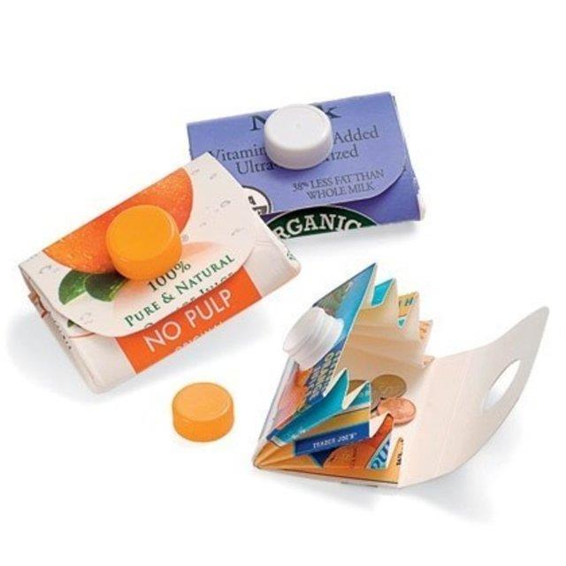 Meyve suyu kutularndan czdan...