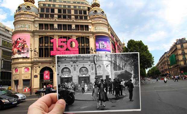 Le Printemps. Boulevard Haussmann, 1930