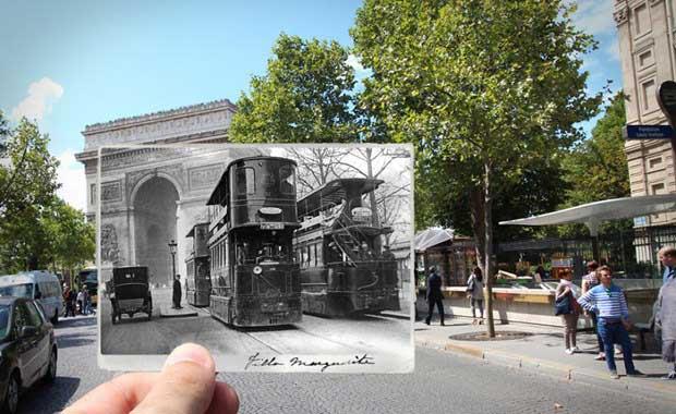 Arc de Triomphe, 1909