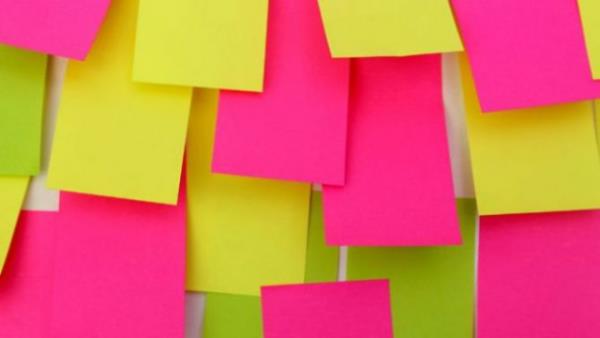 Post-it uzay aralar iin retildi.