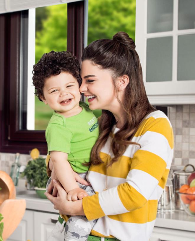 Pelin Karahan&#8217;n olu Ali Demir de reklam yldz oldu.