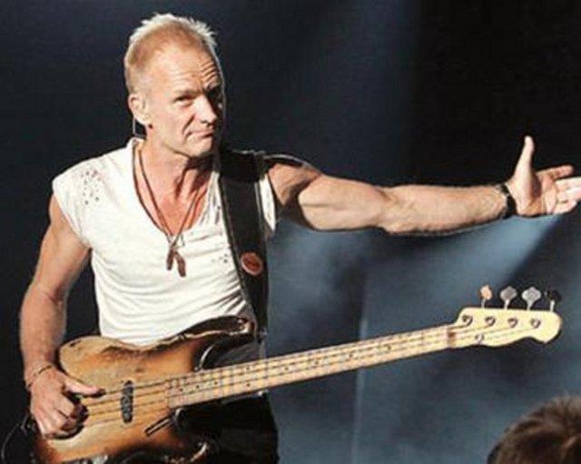 nl arkc Sting talya'da yetitirdii ve aralarnda zeytinyann da bulunduu organik gda rnlerini