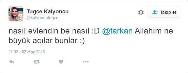 Tarkan evlendi, sosyal medya ykld!