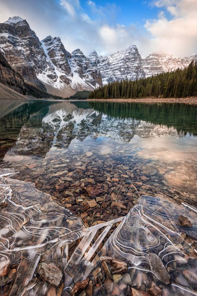 Moraine G�l�, Kanada