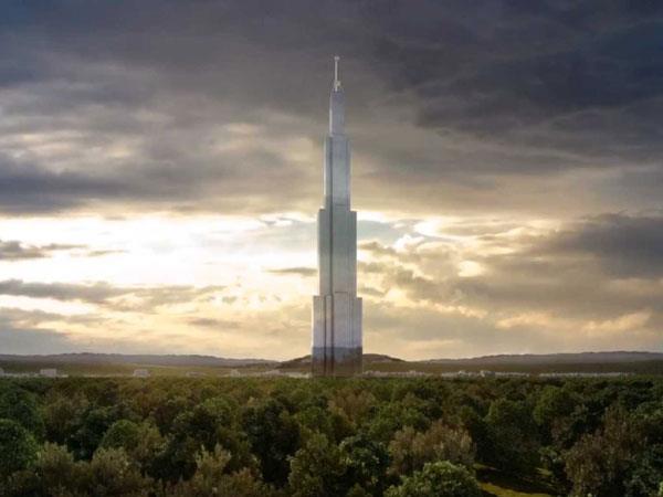 N&#8217;in Hunan Eyaleti, Changsha&#8217;da temmuz aynda temeli atlan &#8220;Sky City&#8221; binas 838 metrelik ykseklikle dnyann en yksek binas olacak