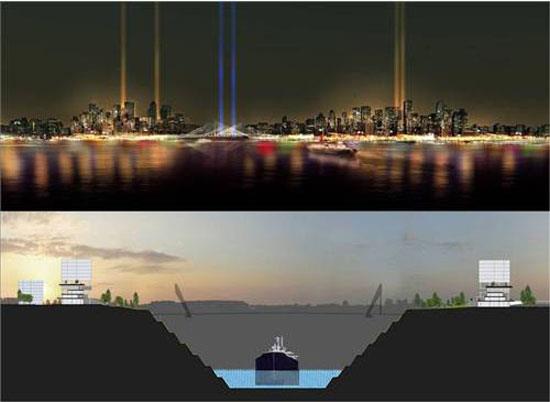 "Boaz Kprs&#8217;nden her yl yaklak 50 bin gemi geiyor. Gaz tankerlerinden yk dolu konteynerlere kadar bu blge olduka youn bir trafie sahip."  <br>   "Erdoan&#8217;n Kanal stanbul projesi ile Boaz su sporlar ve dier aktivitelere alrken, yeni kanaldan da konteyner ve gaz tankerleri geecek.&#8221;