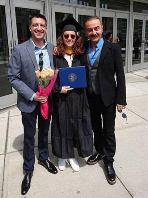 Ylmaz Erdoan&#8217;n yurtdnda alk okuyan kz Berfin Erdoan mezun oldu.