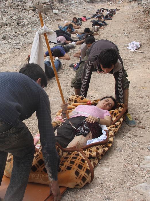 PKK Terr rgt'nn Mardin'in Nusaybin ilesinden ekildiini aklamasna karn blgedeki askeri kaynaklar tarafndan ilede halen krsaldan gelmi olan 25-30'u kadn yaklak 130 PKK'l terrist olduunu ve denen el yapm patlayclarn halen bulunduu belirtildi.