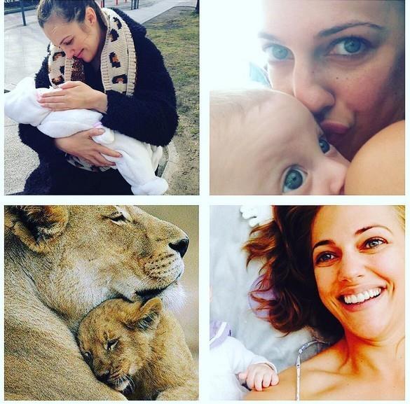 KIZI LARA BYD  Meryem Uzerli'nin instagram hesabndan yapt paylamlarda artk barolde kk kz Lara var. Bydke annesine daha ok benzeyen Lara ok gzel bir bebek...