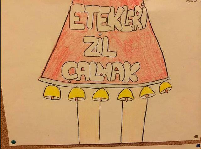 Etekleri zil alyor  <p>  &#8220;The bells on their hems are ringing&#8221;