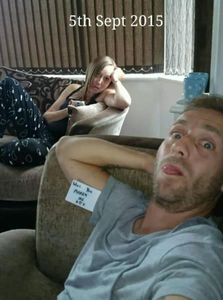 te Ray Smith sevgilisinin haberi olmadan baard o fotoraflardan kareler...